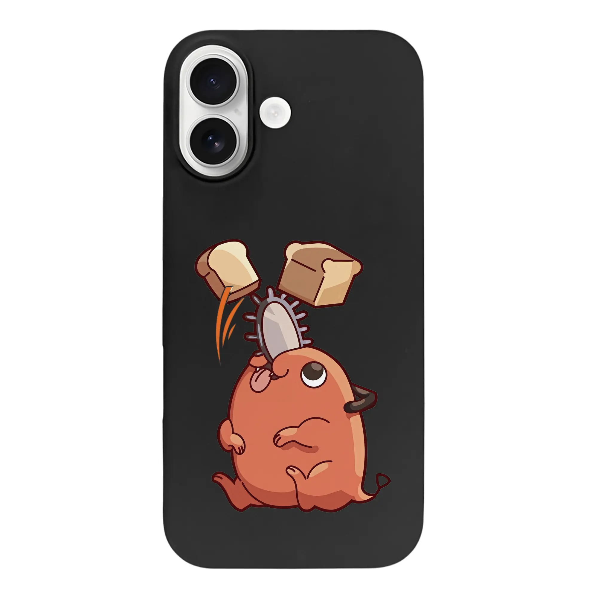 チェンソーマン グッズ,ポチタ - iPhone 17 シリーズ シリコンケース 薄型 耐衝撃 指紋防止 ソフトタッチカバー 精密フィット 傷防止 保護ケース iPhone 17/17 Air/17 Pro/17 Pro Max 対応